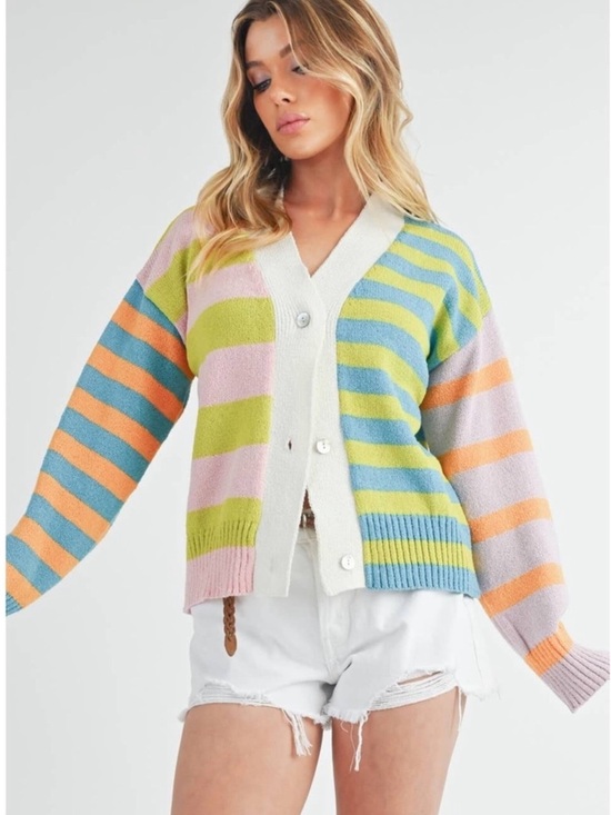 AEMI+CO Sweaters - Aemi & Co. Flavia Spring Sweater Cardigan Size Small